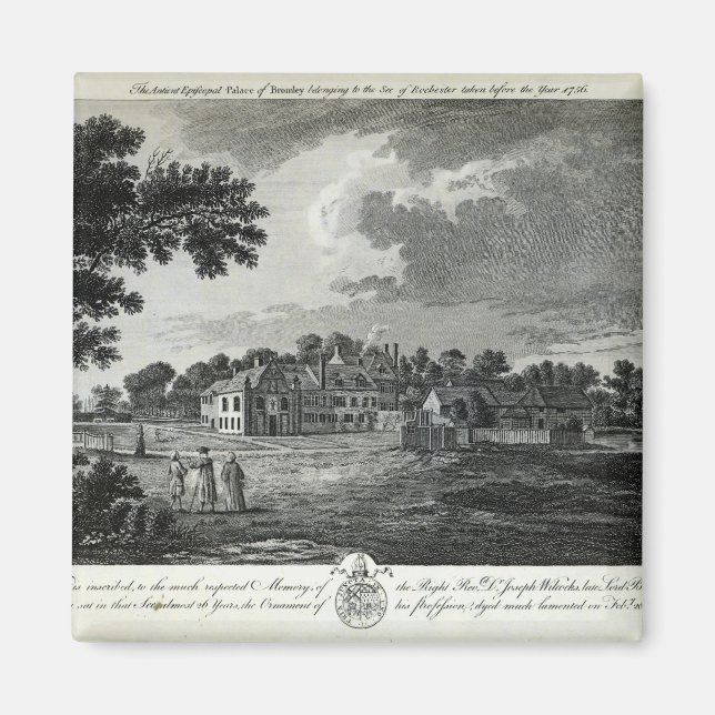 Imán El antiguo Palacio Episcopal de Bromley (Frente)