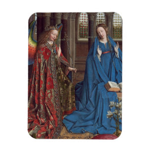 Imán El anuncio, C. 1434 - 36 (aceite en lona)