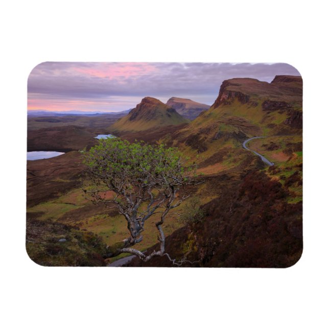 Imán El apacible paisaje del amanecer en Skye (Horizontal)