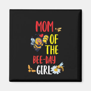 Imán El apicultor Art Mom Del Chica De Abejas