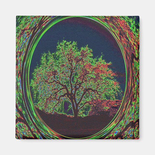 Imán El árbol de la vida...... (Frente)