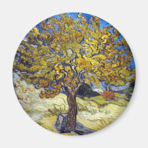 Imán El árbol de moras de Van Gogh Impresionismo Arte