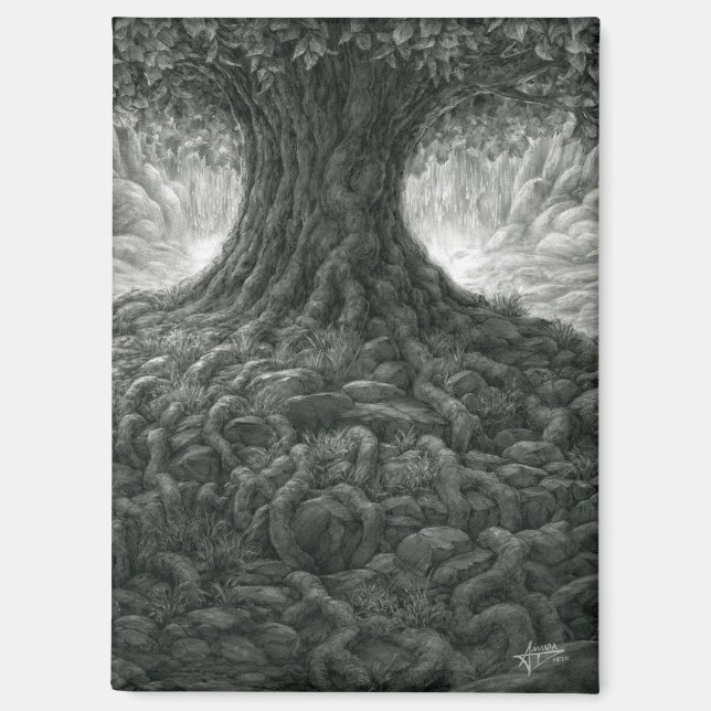 Imán El Árbol Guardián (Anverso)