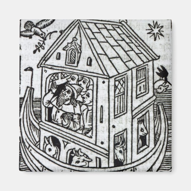 Imán El arca de Noé (Frente)