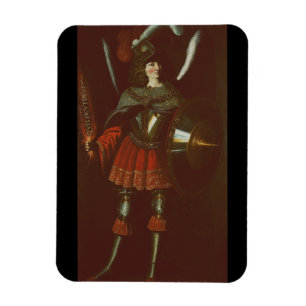 Imán El Arcángel Miguel por Francisco de Zurbarán Arte