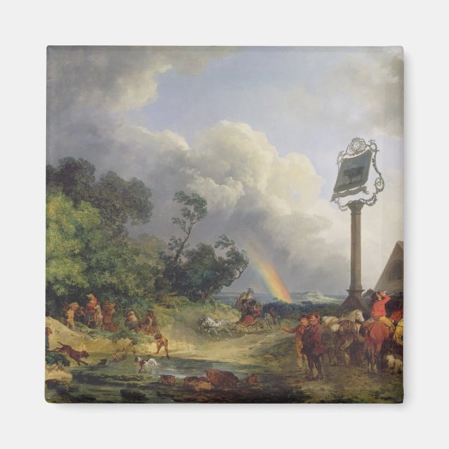 Imán El arcoiris, 1784 (aceite sobre lienzo) (Frente)
