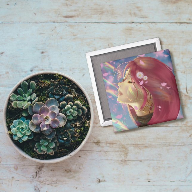 Imán El arcoiris en flor pacífico toca (Subido por el creador)