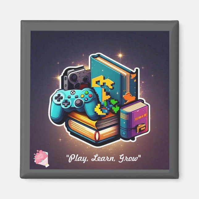 Imán "El área de juego del aprendizaje" (Frente)