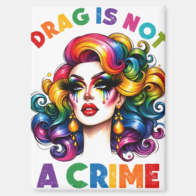 Imán El Arrastrar No Es Un Crimen (Anverso)