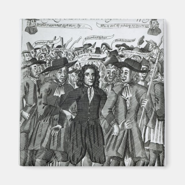 Imán El arresto del juez Jeffreys 1689 (Frente)