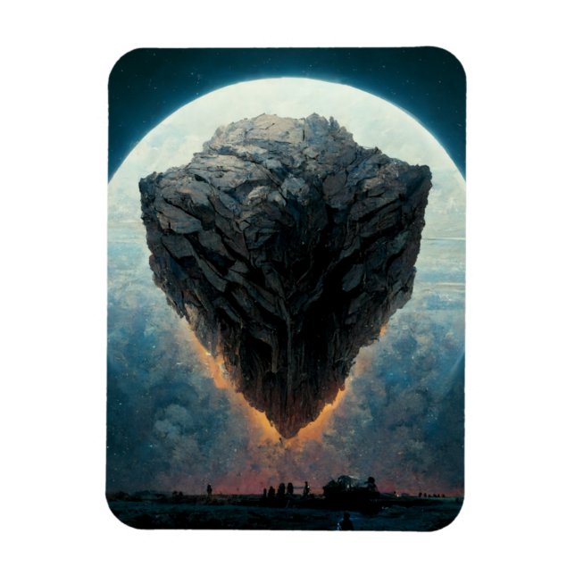 Imán El arte de ciencia ficción de la Fantasía del Mono (Vertical)
