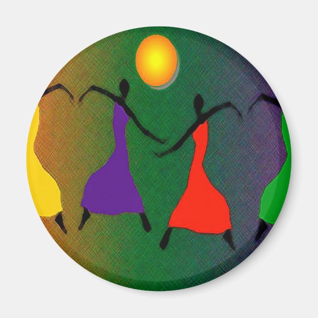 Imán El arte de la danza (Frente)