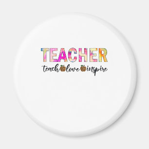 Imán El arte del profesorado inspira amor