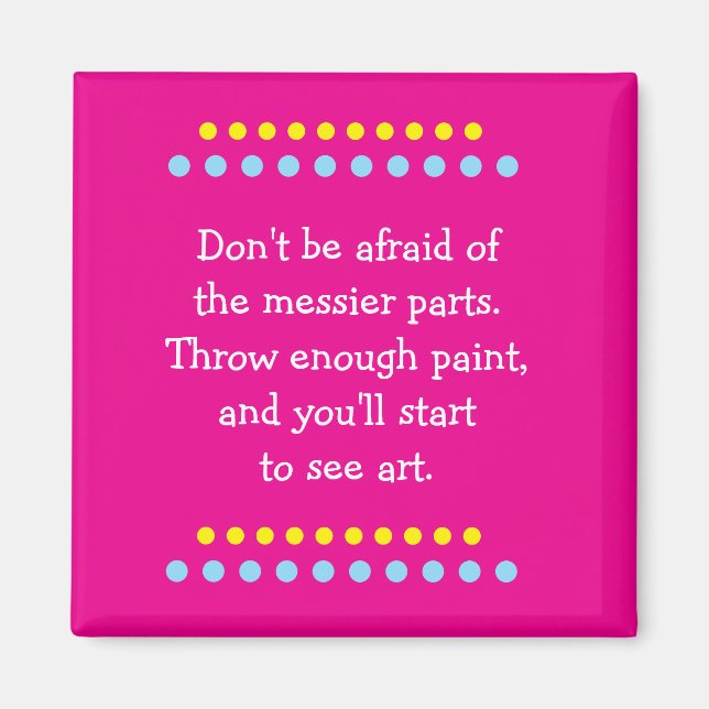 Imán El arte es confuso (Frente)