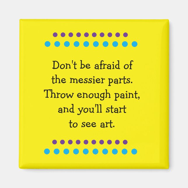 Imán El arte es confuso (Frente)