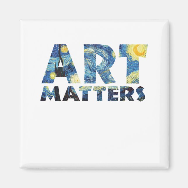 Imán El arte importa un divertido regalo del profesor d (Frente)