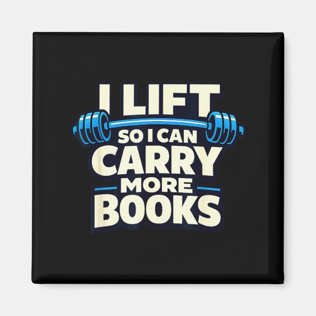 Imán El ascensor puede transportar más libros amantes d (Frente)