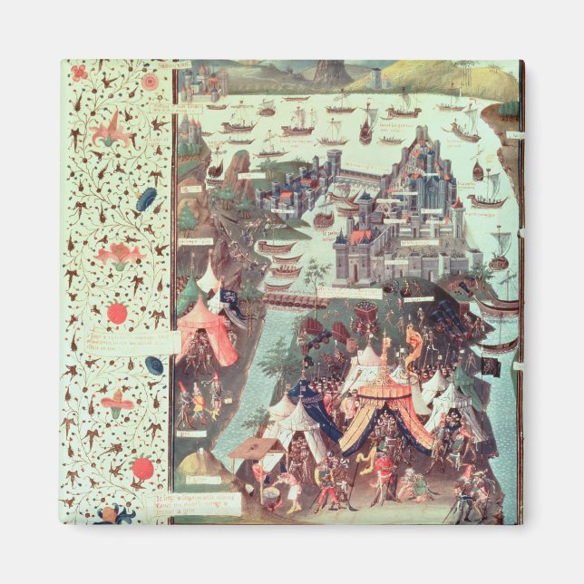 Imán El asedio de Constantinopla (Frente)