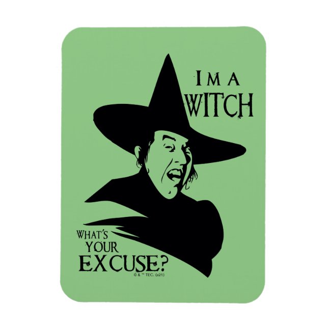 Imán El Asistente De Oz™ | Soy una bruja (Vertical)