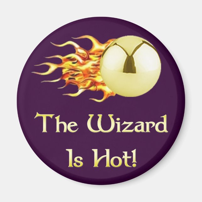 Imán El Asistente Para Pinball Está En Caliente (Frente)