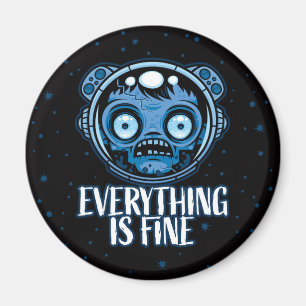 Imán El astronauta zombi está bien