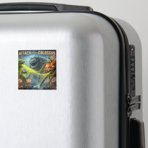 Imán El ataque del cuadrado vegetal mutante Coloso