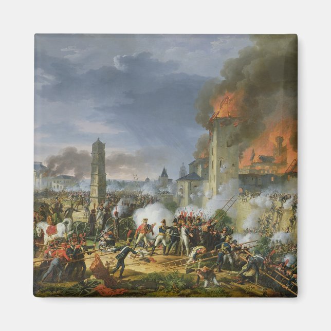 Imán El ataque y la toma de Ratisbon (Frente)