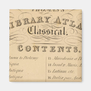 Imán El Atlas de la Biblioteca de Thomas