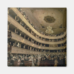 Imán El auditorio del viejo teatro del castillo, 1888