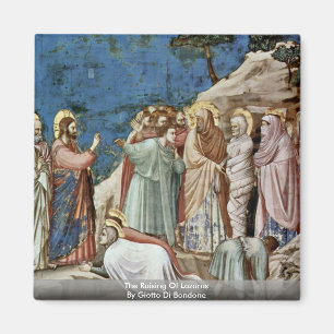 Imán El aumento de Lazarus de Giotto Di Bondone
