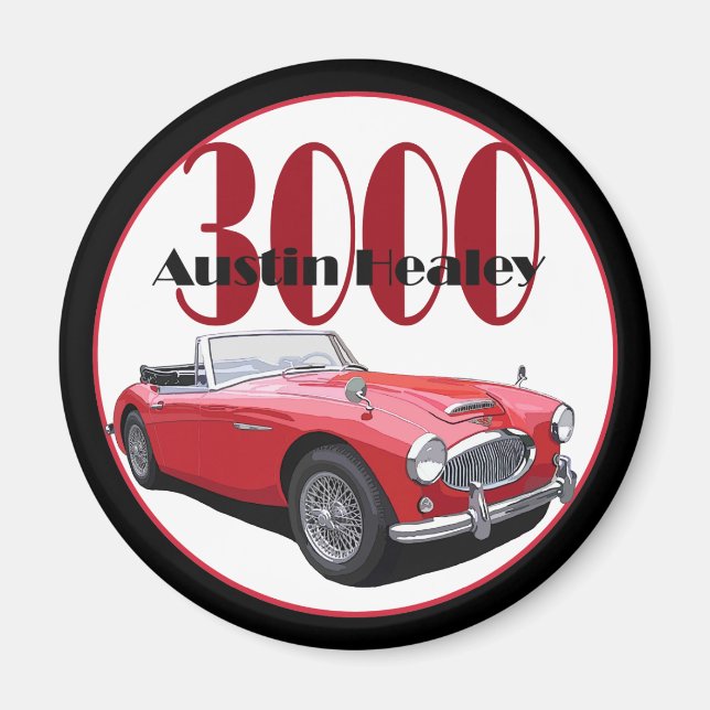 Imán El Austin Healey 3000 (Frente)