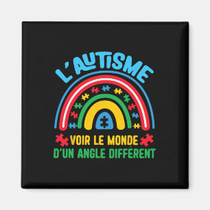 Imán El Autismo Consciente Del Mundo Desde Un Ángulo Au