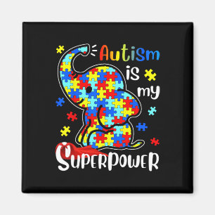 Imán El Autismo Infantil Es Mi Superpoder El Autismo De