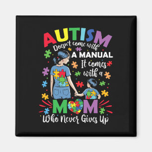 Imán El autismo que mamá no viene con un autismo manual