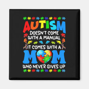 Imán El autismo que mamá no viene con un autismo manual