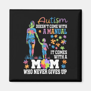 Imán El autismo que mamá no viene con un autismo manual