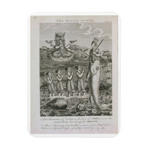 Imán El avatar de Matsya, o la primera encarnación de V