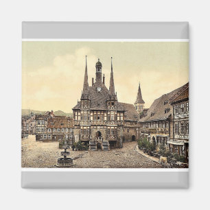 Imán El ayuntamiento, Wernigerode, Hartz, Alemania pH