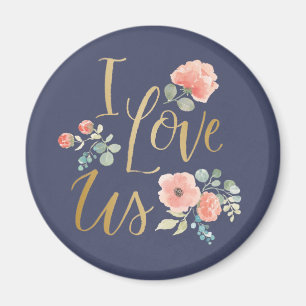 Imán El azul floreciente el   I del placer nos ama