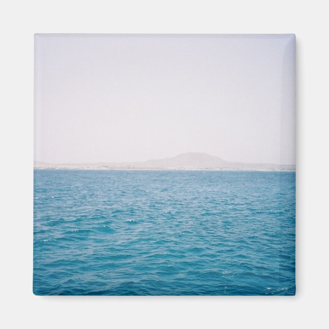 Imán El azul profundo (Frente)