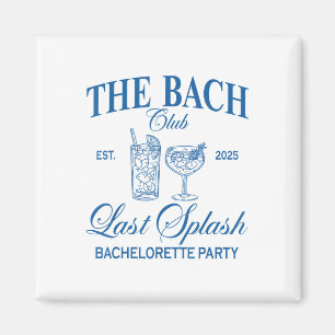 Imán El Bach Club 2025 Last Splash Beach Bachelorette