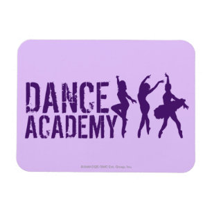 Imán El bailarín de Acadmey de la danza siluetea el