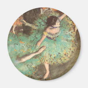 Imán El bailarín verde de Edgar Degas, ballet vintage