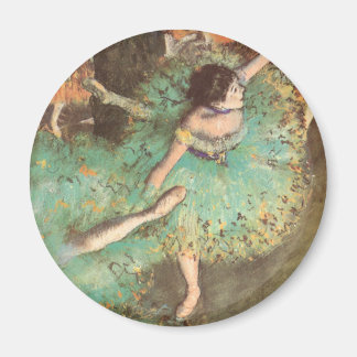 Imán El bailarín verde de Edgar Degas, ballet vintage