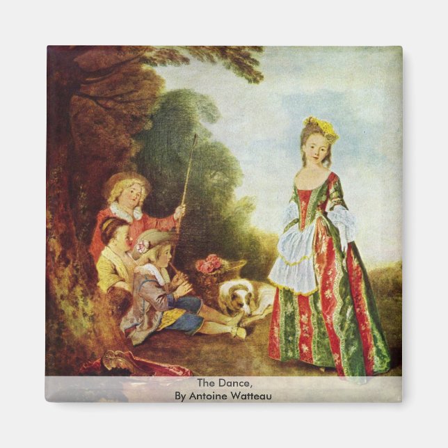Imán El Baile, De Antoine Watteau (Frente)
