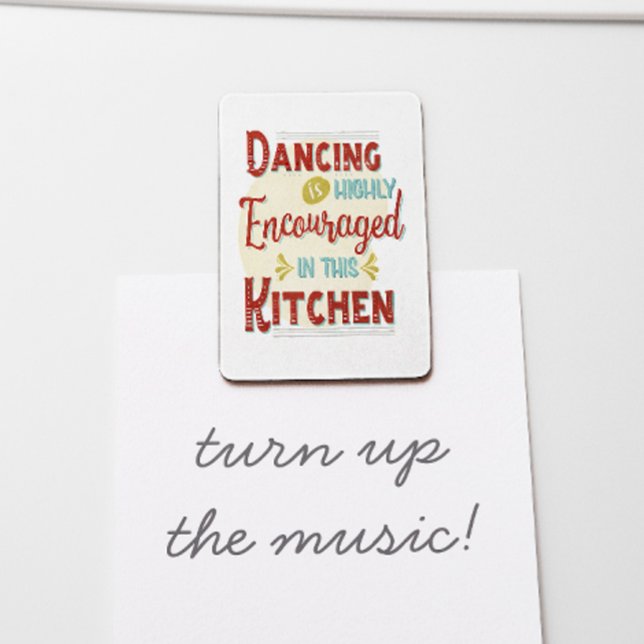 Imán El Baile Está Alentado En Esta Cocina (Turn you kitchen into a dance floor as you moonwalk your way across the room.)