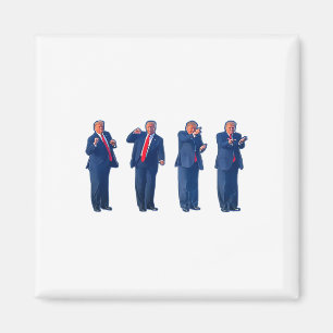 Imán El baile Trumpty Trump bailando 4 de julio _1