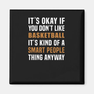 Imán El Baloncesto Es Algo Inteligente