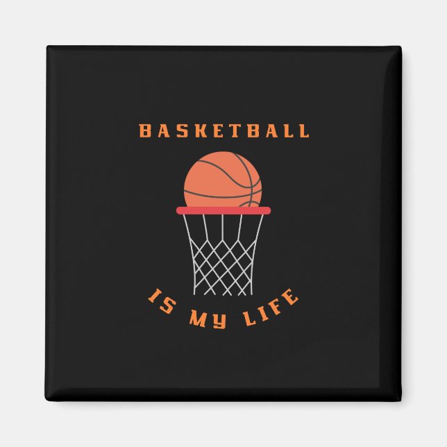 Imán El baloncesto es mi deporte       (Frente)
