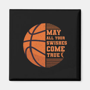 Imán El baloncesto puede que todos tus deseos se hagan 